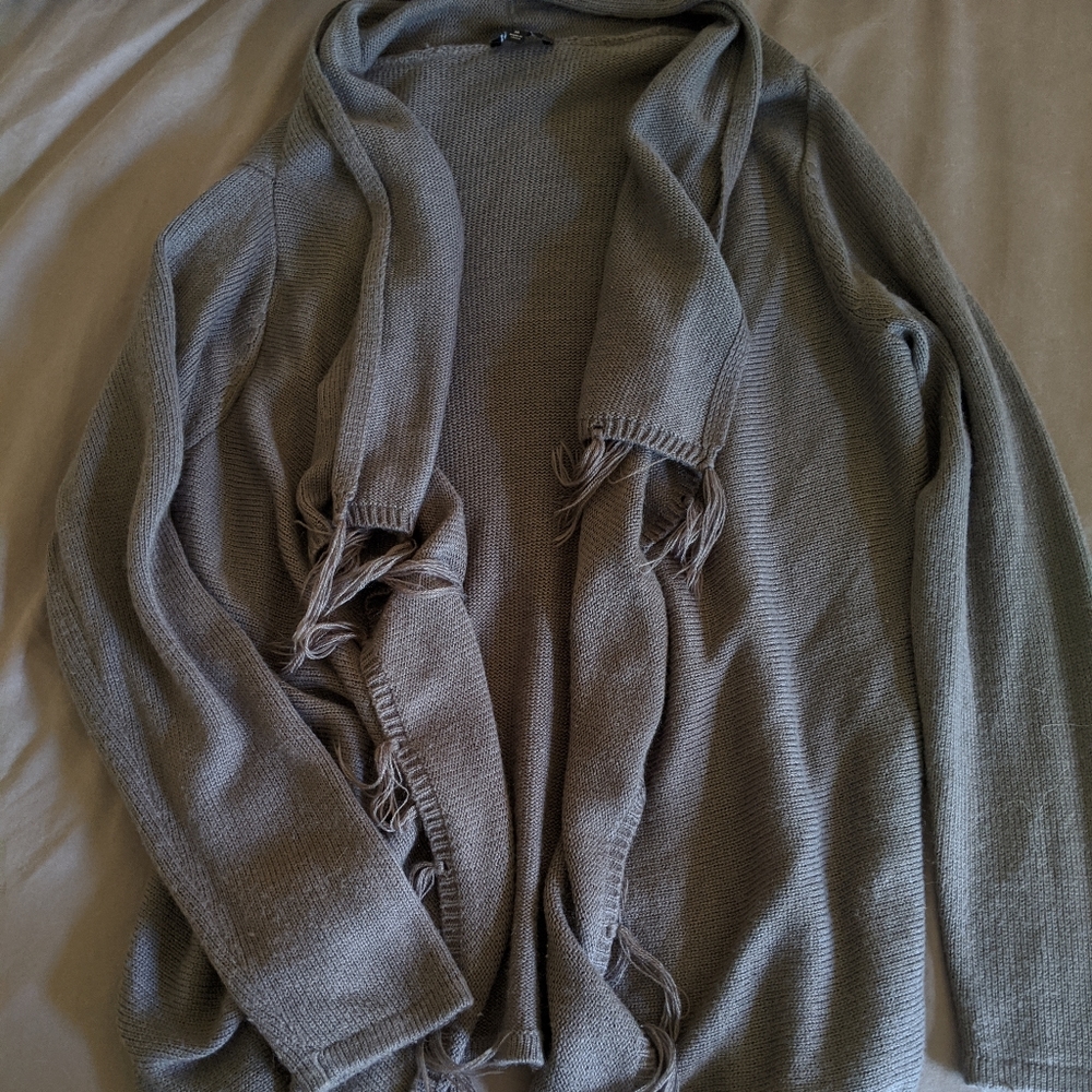 Grey Cardigan